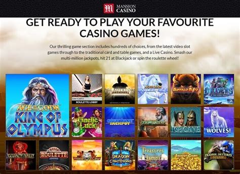 mansion casino promo code